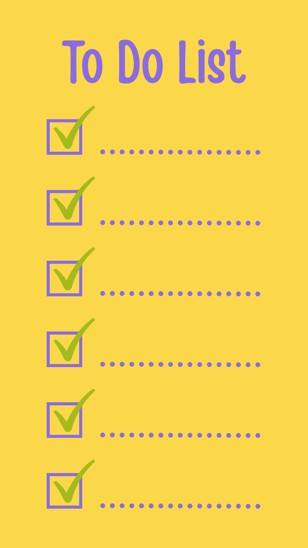 Gelbe Checkliste